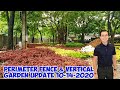 LAWTON PERIMETER FENCE & VERTICAL GARDEN UPDATE 10-14-2020