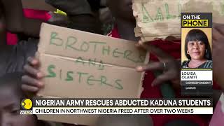 Information Nigerian army rescues abducted Kaduna students   Latest English News   WION 720p Guide