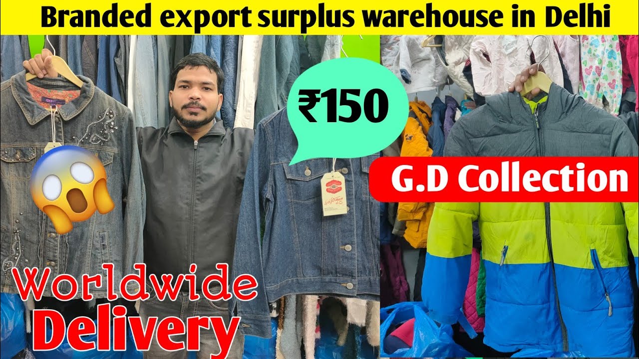 Cheapest Export Surplus Garments | Winter Clothes In Ladies,Gents ...