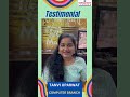 Testimonial from degree computer science student #mangalmurticlasses #diploma #degree #msbte