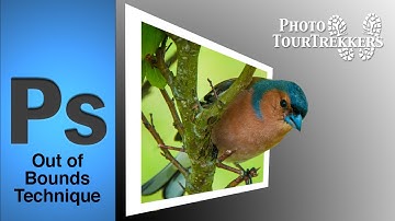 Out of Bounds Technique - Adobe Photoshop Tutorial