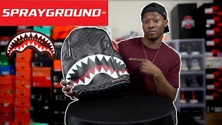 SPRAYGROUND SHARKS IN PARIS  BACKPACK STREETWEAR REVIEW