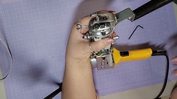 Using Your AK-I as a Loop Pile Machine