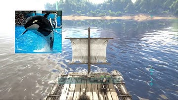 ARK Survival Evolved: LEEDSICHTHYS TRIES TO KILL US
