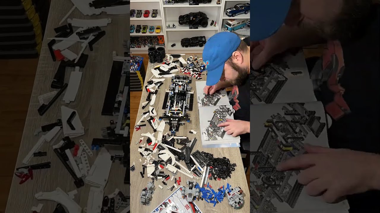LEGO Technic Porsche 911 RSR 42096 Speed Build Shorts Lego Speedbuild Legotechnic