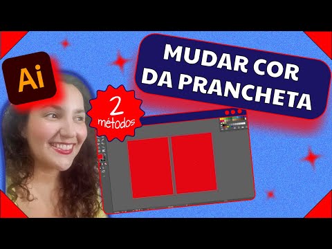 Como mudar a cor do fundo da prancheta no Illustrator