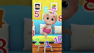 Números Música 1 a 10 #Shorts #Music #Kids #NumbersSong #Cartoon