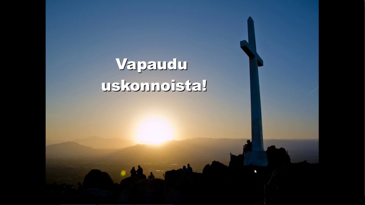 Vapaudu uskonnoista 18.9.2018