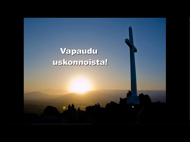 Vapaudu uskonnoista 18.9.2018