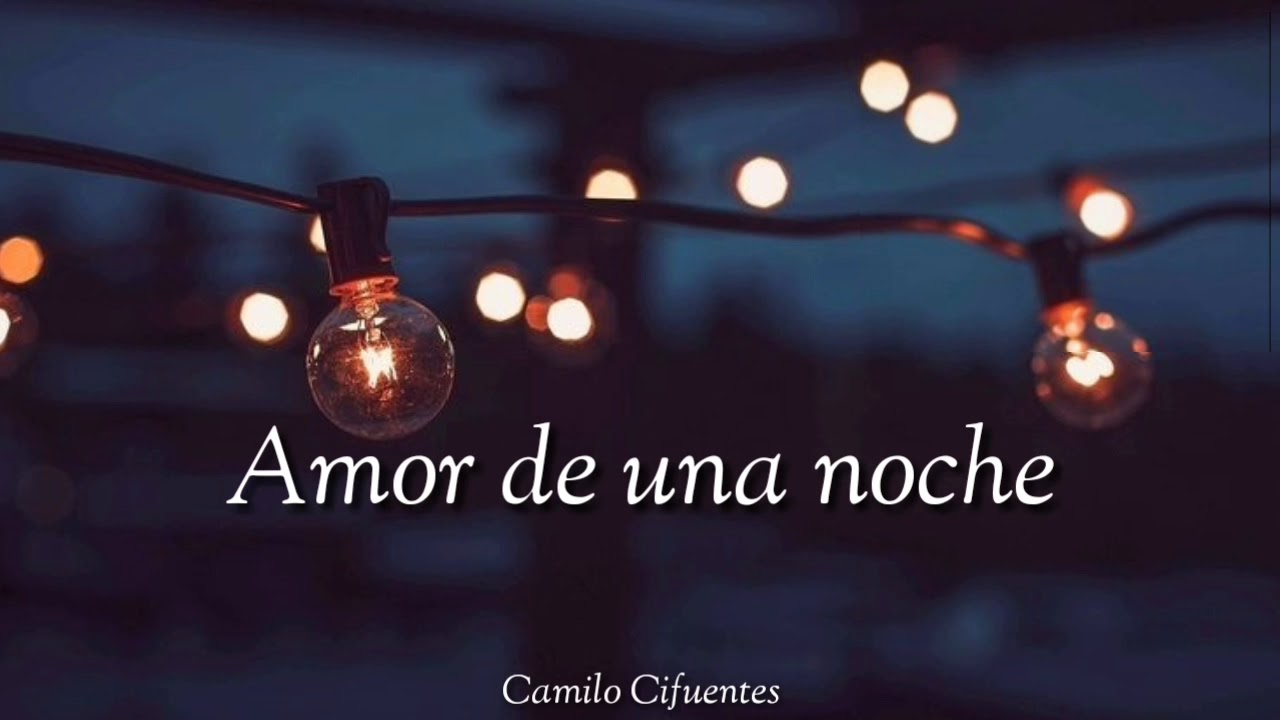 Amor de una noche | N'Klabe -Lyrics