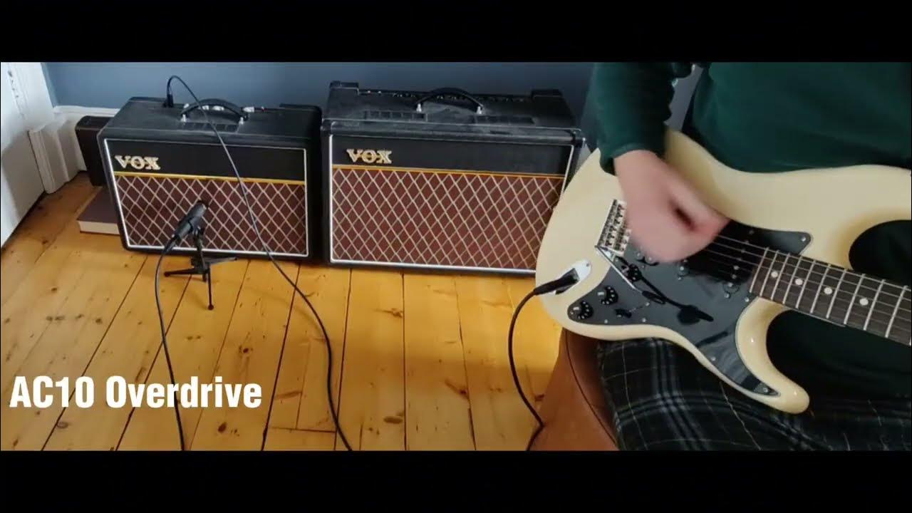 Vox AC10 vs Vox AC15 Tone Demo YouTube