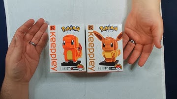 Building KeepPley Pokemon Asia Eevee and Charmander