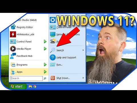 How To Make Windows 11 look like Windows XP