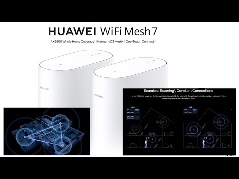 Huawei WIFI Mesh 7 AX6600 review. Get better wifi connection inside your  home. not sponsored!