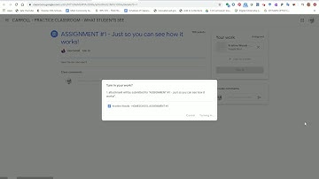 Student View  Google Classroom Editing an Assignment