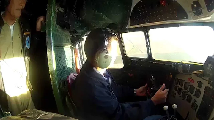 Flying a WW2 C-47