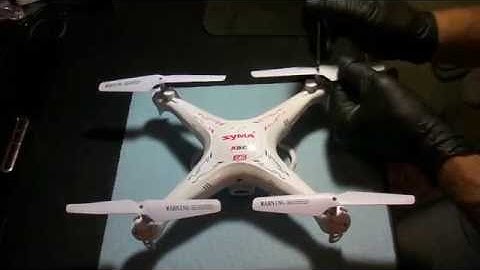 Syma X5c-1 Propeller alignment