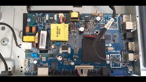 smart tv logo stuck (Solution without software All cv Board100%)