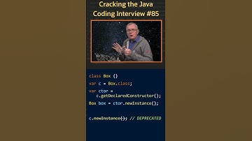Creating an instance of a Class using the Reflection API? - Cracking the Java Coding Interview