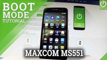 How to Enter Boot Mode in MAXCOM MS551 - Exit Boot Mode
