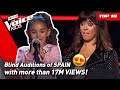 The MOST VIEWED Blind Auditions of The Voice Kids SPAIN 2021! 🇪🇸