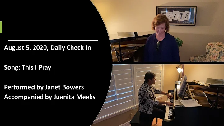 Daily Check In August 5, 2020 with Juanita Meeks a...