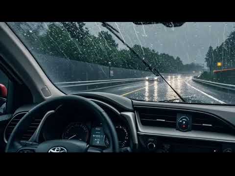 ☔️Highway Drive in the Heavy Rain 😴Drift into Sleep 💤 - YouTube