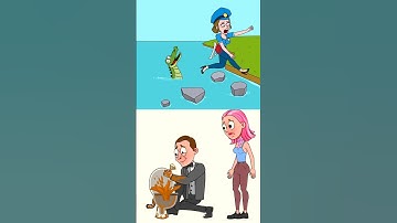 Impossible date 😍 🥰 tricky riddle 🤣 🔥 android x ios games 😫 😱 delete master police prank #shorts #yt