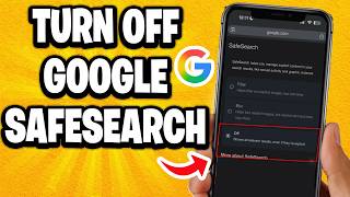 How To Turn Off Google SafeSearch If Locked - 100% Working