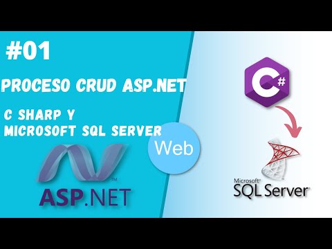 01 - Intro  | Proceso CRUD ASP .NET (C Sharp y Microsoft SQL Server)