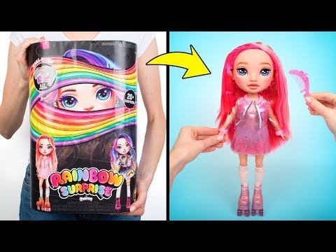 Modisches Schleim-Outfit für Rainbow Surprise von Poopsie!🌈👗