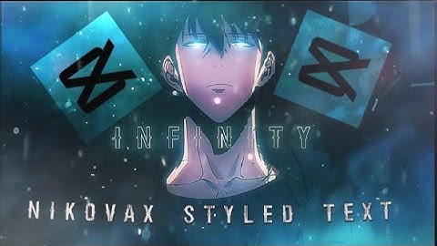 how to make nikovax styled text in capcut. full tutorial