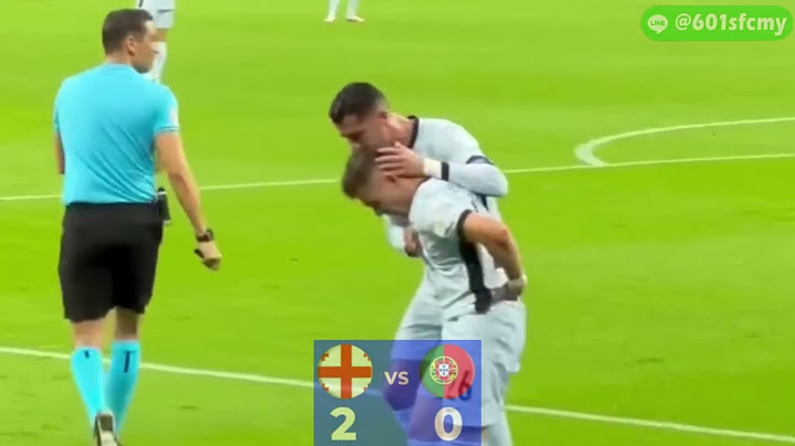ไฮไลท์ฟุตบอลยูโร 2024 | จอร์เจีย 2-0 โปรตุเกส