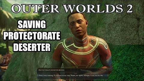 The Outer Worlds 2 - Saving Deserter Briggs From Execution (With Cave Location)