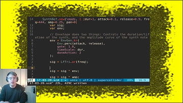 SuperCollider tutorial: Let