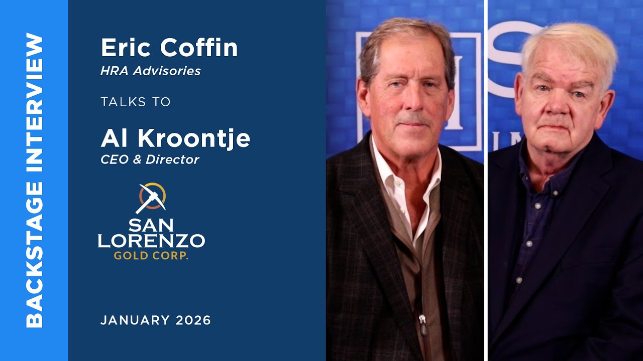 Al Kroontje of San Lorenzo Gold talks to Eric Coffin | Metals Investor Forum | January 2026