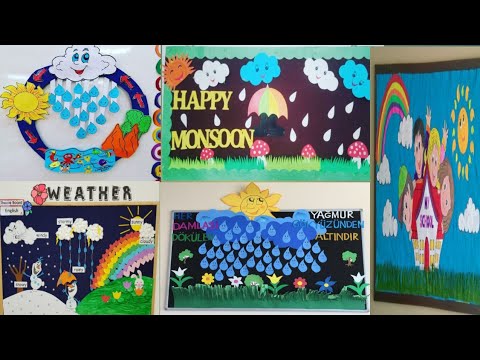 Rainy Day Celebration In Pre School Rainy Season Craft Ideas Rainy Day Craft Ideas Rainy Season Diy