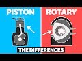 The Differences Between Piston and Rotary Engines