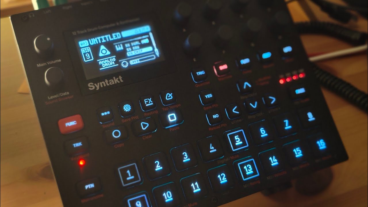 Elektron Syntakt | No Talking | Every Machine Sound Demo - No Effects | PART 1