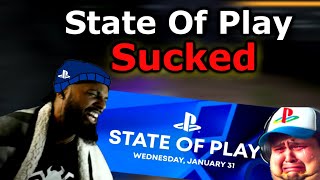 State Of Play SUCKED Playstation Fanboy ANGRY And COPING!!