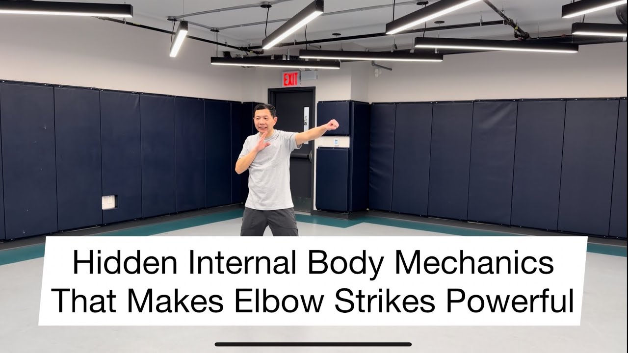 Мастера внутренней механики тела не объясняют, что такое удары локтем.