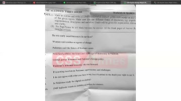 Lecture 7 – Types of Essays (Part 1) | Mubashar Raza | CSS PMS English Essay