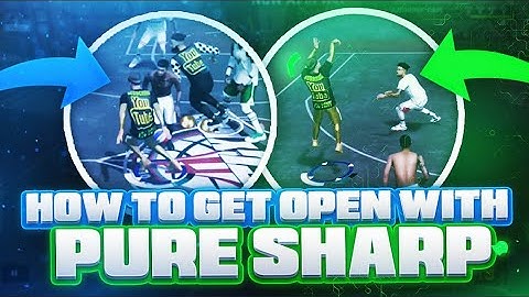HOW TO GET OPEN WITH A PURE SHARPSHOOTER GET OPEN WITH ANY ARCHETYPE DRIBBLE MOVES 2K18 ANIMATIONS