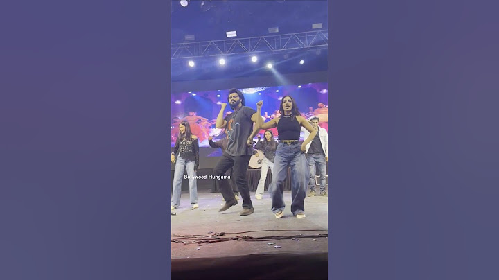 😍 #arjunkapoor and #bhumipednekar dancing on #gorihaikalaiyan song to promote #merehusbandkibiwi