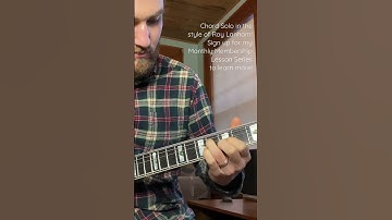Thumbnail of Roy Lanham Styled Chord Solo on “Old Fashioned Love” (Monthly Lesson Membership Preview)