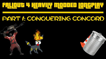 Fallout 4 with 500+ mods longplay | Alternate ending | Sim Settlements 2 | No commentary | Part 1