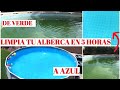 Como Limpiar una Alberca PISCINA Verde | Intex Pool