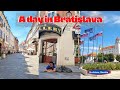DAY TRIP IN BRATISLAVA SLOVAKIA. An underrated city in Europe | Travel Vlog 25