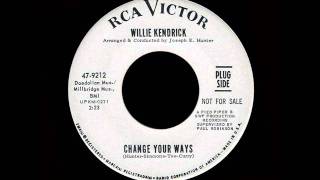 Willie Kendrick - Change Your Ways chords
