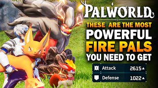 Palworld   The Most Powerful & Best Firepals! Palworld Blazamut, Foxparks & Ruby Guide